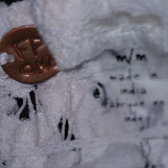 Free People One Adella Women's White Lace Bralette Medium - Picture 6 of 8